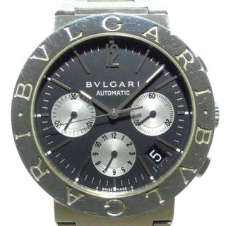 ブルガリ(BVLGARI)のBVLGARI(ブルガリ) 腕時計 ブルガリブルガリ BB38SSCH メンズ クロノグラフ 黒(その他)