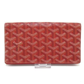 ゴヤール(GOYARD)のGOYARD(ゴヤール) 長財布 - レッド コーティングキャンバス(財布)