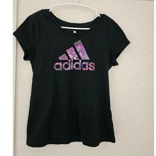 アディダス(adidas)のadidas Tシャツ　黒(Tシャツ(半袖/袖なし))