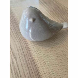 【スタジオクリップ】バード陶器オブジェ L 小鳥　鳥