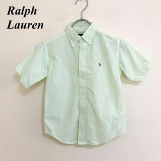 Ralph Lauren - ラルフローレン RalphLauren  半袖シャツ 120相当 6 グリーン□