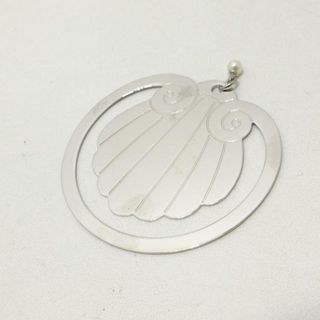 ミキモト(MIKIMOTO)のmikimoto(ミキモト) 小物美品  シルバー×白 ブックマーカー 金属素材×パール(その他)