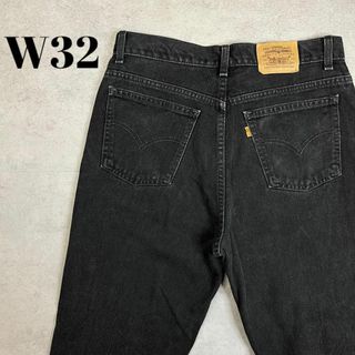 リーバイス(Levi's)のカナダ製　80-90s　リーバイス　スミクロ　ブラックデニム　古着　W32(デニム/ジーンズ)