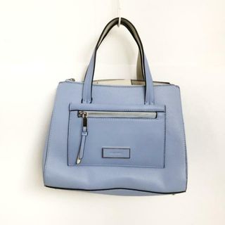 CalvinKlein(カルバンクライン) トートバッグ美品  - ライトブルー レザー