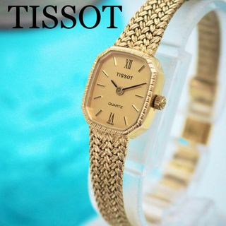 TISSOT - 404【美品】TISSOT ティソ時計　レディース腕時計　ゴールド　華奢