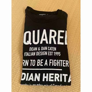 ディースクエアード(DSQUARED2)のディースクエアード　黒 T サイズS〜Mの方(Tシャツ/カットソー(半袖/袖なし))