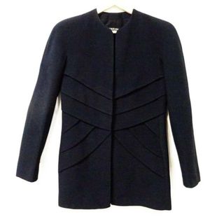 ジョルジオアルマーニ(Giorgio Armani)のGIORGIOARMANI(ジョルジオアルマーニ) ジャケット サイズ38 S レディース美品  - 黒 長袖/肩パッド/春/秋(その他)