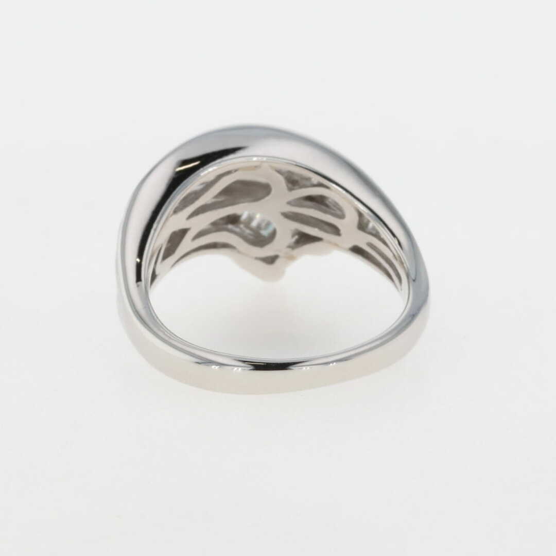 メレダイヤ デザインリング 11.5号 Pt900 【中古】 レディースのアクセサリー(リング(指輪))の商品写真