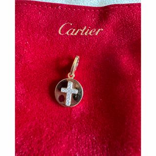 カルティエ(Cartier)のカルティエ Cartierクロスダイヤチャーム(ネックレス)