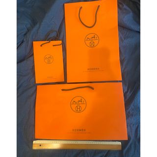 エルメス(Hermes)のエルメス ショップ袋 ショッパー 紙袋  Hermes 紙袋　3枚セット(ショップ袋)