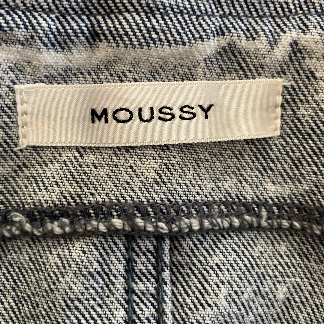 moussy(マウジー)のMOUSSY デニムジャンパースカート レディースのスカート(その他)の商品写真