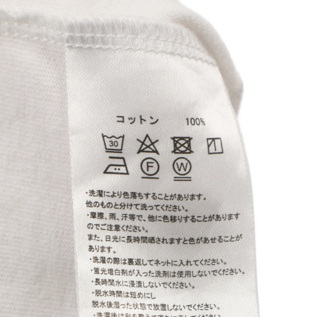 Mercedes Anchor inc． メルセデスアンカーインク Pocket Tee ロゴプリントポケット半袖Tシャツ ホワイト メンズのトップス(Tシャツ/カットソー(半袖/袖なし))の商品写真