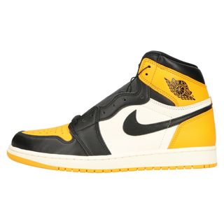 ナイキ(NIKE)のNIKE ナイキ AIR JORDAN 1 RETRO HIGH OG Taxi 555088-711 エアジョーダン1 ハイ OG タクシー ハイカットスニーカー イエロー/ブラック US10/28cm(スニーカー)