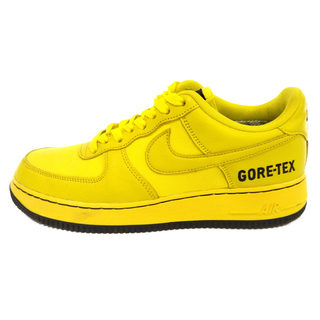 ナイキ(NIKE)のNIKE ナイキ IR FORCE 1 GTX エアフォース ゴアテックス ローカットスニーカーシューズ イエロー US9/27cm CK2630-701(スニーカー)