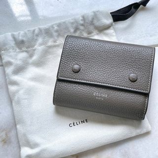 セリーヌ(celine)のCELINE セリーヌ スモールトリフォールド フィービー ミニ財布 バイカラー(財布)