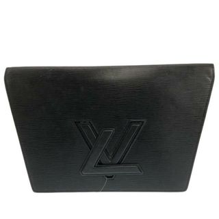 ルイヴィトン(LOUIS VUITTON)のLOUIS VUITTON(ルイヴィトン) セカンドバッグ エピ トラペーズ M80165 ノワール(クリールブラック) レザー（LVロゴの刻印入り）(セカンドバッグ/クラッチバッグ)