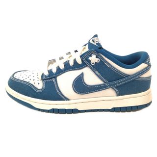 ナイキ(NIKE)のNIKE ナイキ DUNK LOW RETRO SE ダンクロー レトロ ローカットスニーカー ホワイト/インディゴブルー DV0834-101 US6/24.0cm(スニーカー)