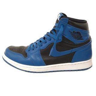 ナイキ(NIKE)のNIKE ナイキ Air Jordan 1 Retro High OG Dark Marina Blue エアジョーダン 1 レトロ ハイ ダークマリーナブルー 555088-404 ブルー US10/28.0cm(スニーカー)