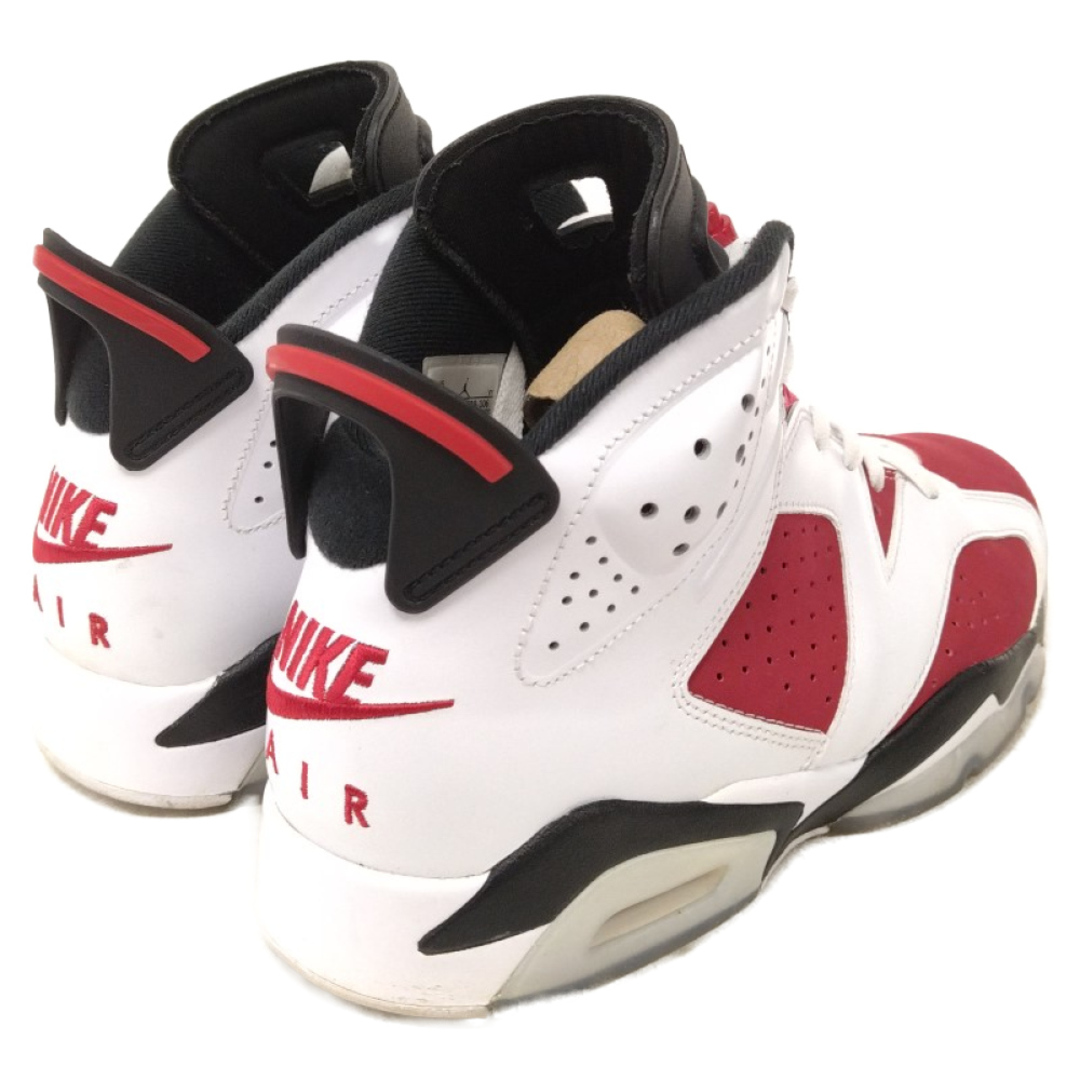 NIKE(ナイキ)のNIKE ナイキ AIR JORDAN 6 RETRO CARMINE エアジョーダン6 カーマイン ハイカットスニーカー ホワイト/レッド US8/26cm CT8529-106 メンズの靴/シューズ(スニーカー)の商品写真