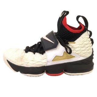 ナイキ(NIKE)のNIKE ナイキ LEBRON 15 レブロン 15 ハイカットスニーカー ホワイト US10/28cm AO9144-100(スニーカー)