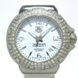 タグホイヤー(TAG Heuer)のTAG Heuer(タグホイヤー) 腕時計 フォーミュラ1 グラマーダイヤモンド WAC1215.BC0840 ボーイズ SS/ダイヤモンドベゼル ライトブルー(腕時計)