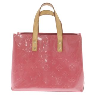 LOUIS VUITTON ルイヴィトン ヴェルニ リードPM モノグラム ハンドバッグ エナメル ピンク