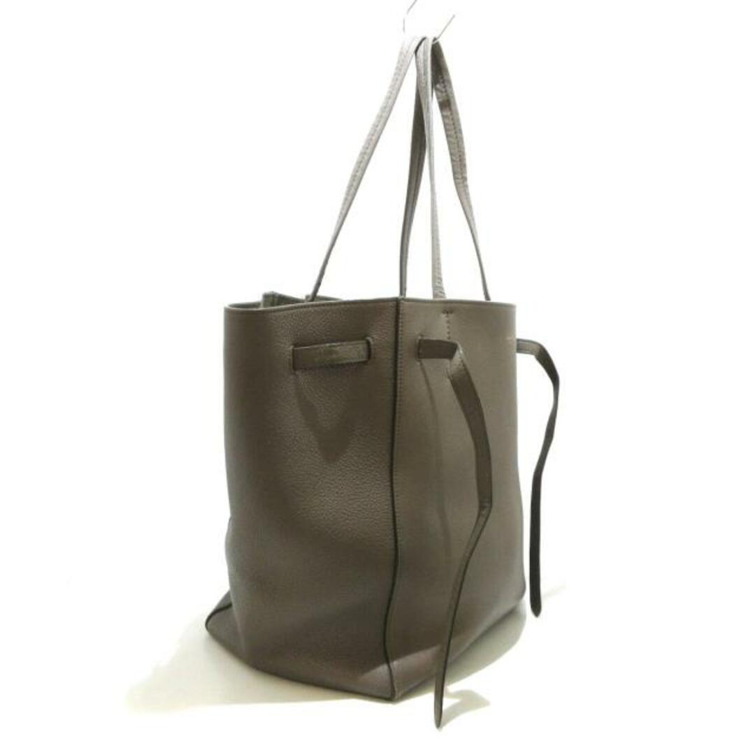 celine(セリーヌ)のCELINE(セリーヌ) トートバッグ レディース カバファントムスモールウィズベルト グレーベージュ  レザー レディースのバッグ(トートバッグ)の商品写真