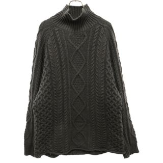 FOG Essentials エフオージー エッセンシャルズ CABLE KNIT TURTLENECK タートルネック ケーブルニット ブラック(ニット/セーター)