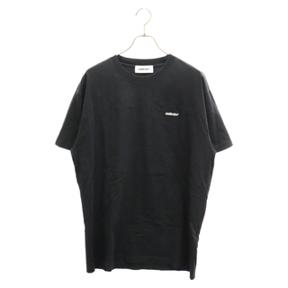 アンブッシュ(AMBUSH)のAMBUSH アンブッシュ PETIT LOGO T-SHIRT ワンポイントロゴ刺繍 半袖Tシャツ ブラック BMAA035S23JER002(Tシャツ/カットソー(半袖/袖なし))