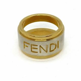 FENDI - FENDI(フェンディ) スカーフリング - 金属素材 ゴールド×シルバー