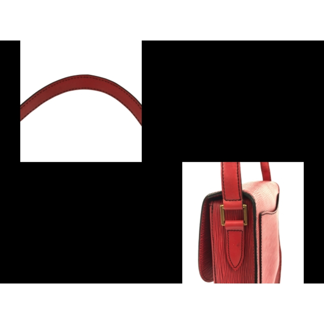 LOUIS VUITTON(ルイヴィトン) ショルダーバッグ エピ サン・クルー M52197 カスティリアンレッド レザー LOUIS VUITTON(ルイヴィトン) ショルダーバッグ エピ サン・クルー M52197 カスティリアンレッド レザー