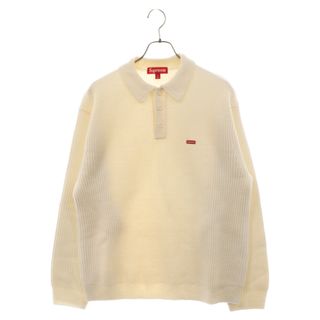 Supreme - SUPREME シュプリーム 23AW Small Box Polo Sweater スモールボックスポロセーター アイボリー