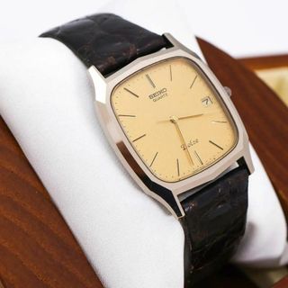 セイコー(SEIKO)の◆美品 稼働 SEIKO Dolce 腕時計 NSAG メンズ 新品電池 u(腕時計(アナログ))