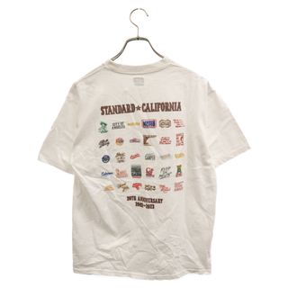 スタンダードカリフォルニア(STANDARD CALIFORNIA)のSTANDARD CALIFORNIA スタンダード カリフォルニア SD 20th Anniversary Logo ロゴ 半袖Tシャツ ホワイト(Tシャツ/カットソー(半袖/袖なし))