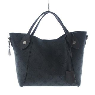 ルイヴィトン(LOUIS VUITTON)のLOUIS VUITTON(ルイヴィトン) トートバッグ マヒナ レディース美品  ヒナPM M54350 ノワール マヒナ･レザー（皮革の種類：牛革）(トートバッグ)