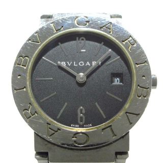 ブルガリ(BVLGARI)のBVLGARI(ブルガリ) 腕時計 ブルガリブルガリ BB26SS レディース 黒(腕時計)