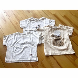 ユニクロ(UNIQLO)の子供服90-100 Tシャツ 保育園(Tシャツ/カットソー)