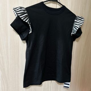 BORDERS at BALCONY - ボーダーズアットバルコニー　フリル　Tシャツ　新品