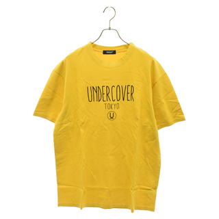 アンダーカバー(UNDERCOVER)のUNDERCOVER アンダーカバー 14SS TOKYO Uロゴプリント クルーネック カットソー 半袖Tシャツ イエロー UC2B9805-1(Tシャツ/カットソー(半袖/袖なし))