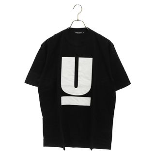 UNDERCOVER - UNDERCOVER アンダーカバー Uロゴ プリント クルーネック カットソー 半袖Tシャツ ブラック UB0B6801