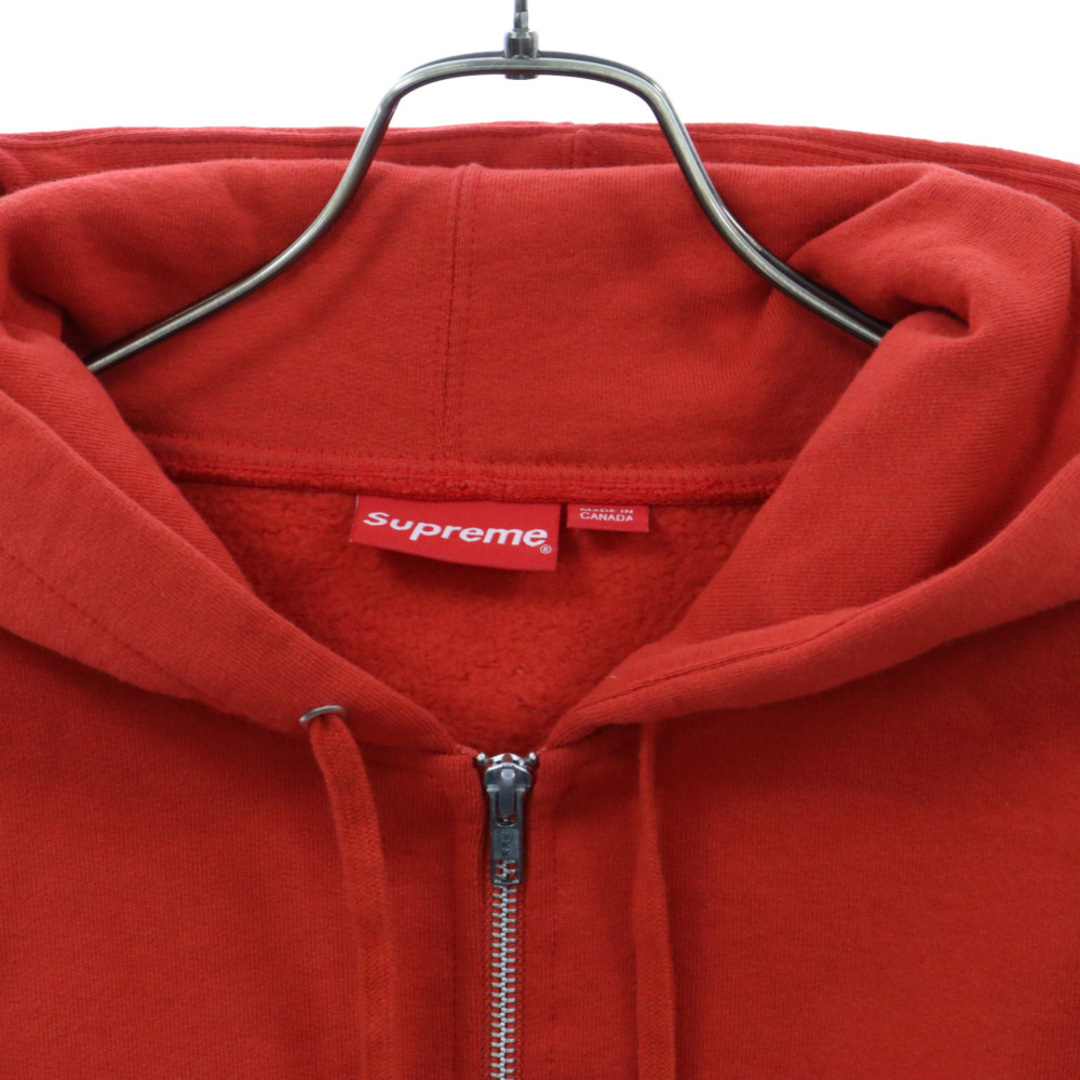 Supreme(シュプリーム)のSUPREME シュプリーム Small Box Zip Up Sweat Shirt スモールボックスロゴ ジップアップ スウェットシャツ パーカー レッド メンズのトップス(パーカー)の商品写真