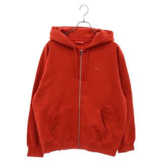 シュプリーム(Supreme)のSUPREME シュプリーム Small Box Zip Up Sweat Shirt スモールボックスロゴ ジップアップ スウェットシャツ パーカー レッド(パーカー)