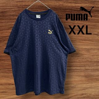 PUMA - PUMA/プーマ　Ｔシャツ　ビッグシルエット　XXL ネイビー