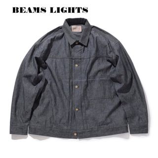 ビームスライツ(BEAMS LIGHTS)の新品タグ付きBEAMS LIGHTS / ネップ シャンブレー シャツブルゾン(その他)