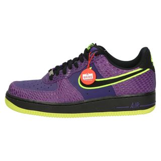 ナイキ(NIKE)のNIKE ナイキ 【観賞用 2013年製】AIR FORCE 1 LOW COURT PURPLE 488298-503 エアフォース1 ロー コートパープル ローカットスニーカー パープル/ブラック US9.5/27.5cm(スニーカー)