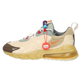 ナイキ(NIKE)のNIKE ナイキ ×TRAVIS SCOTT AIR MAX 270 CACTUS TRAILS トラヴィススコット エアマックス カクタストレイル ローカットスニーカー ベージュ US10.5/28.5cm CT2864-200(スニーカー)