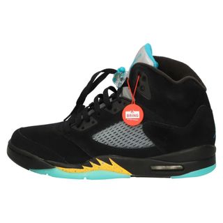 ナイキ(NIKE)のNIKE ナイキ AIR JORDAN 5 RETRO AQUA DD0587-047 エアジョーダン 5 レトロ アクア ハイカットスニーカー ブラック US11/29cm(スニーカー)