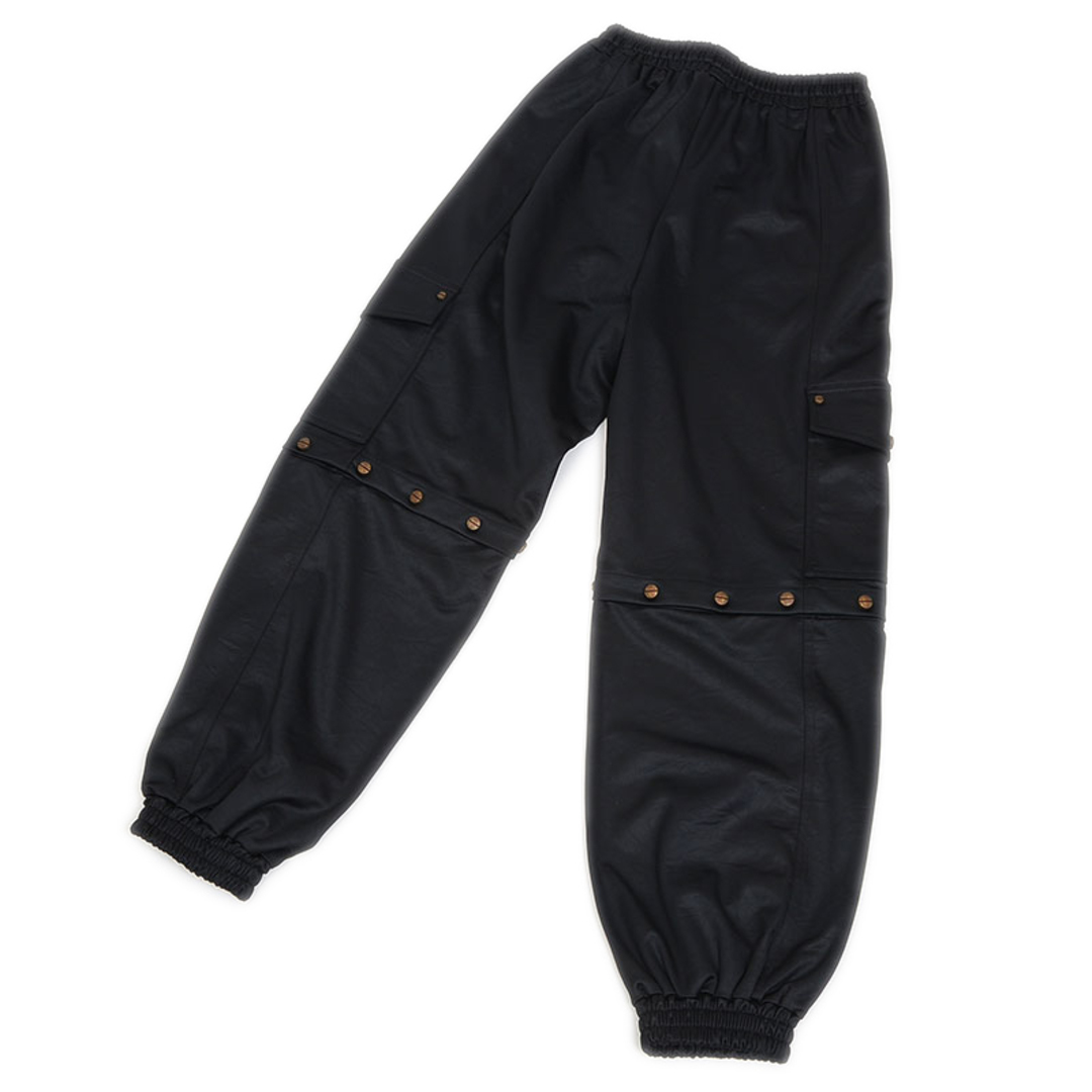 GUCCI - グッチ 2WAY カーゴパンツ ブラック シワ加工 GUCCI - グッチ 2WAY カーゴパンツ ブラック シワ加工