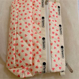 LeSportsac - 神崎恵 レスポ PERFECT COSME POUCH2コーラルハートキルト