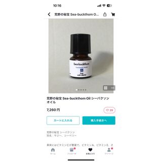 シーバックソンオイル　10ml(その他)